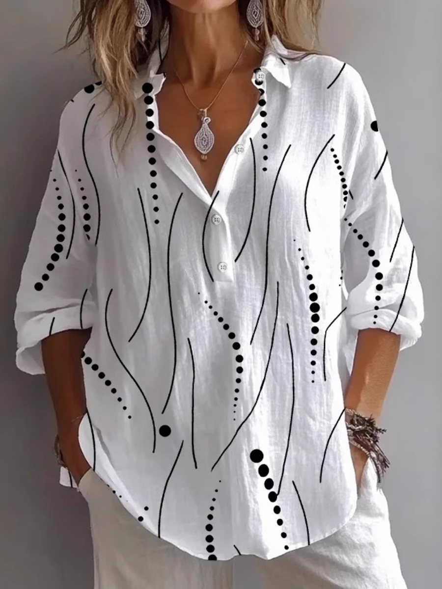 Basic White Long Sleeve Top
